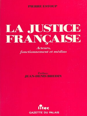 cover image of La justice française